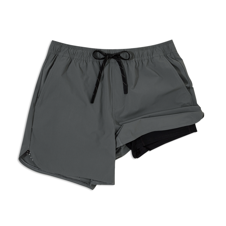 Echo Short Lined Grey