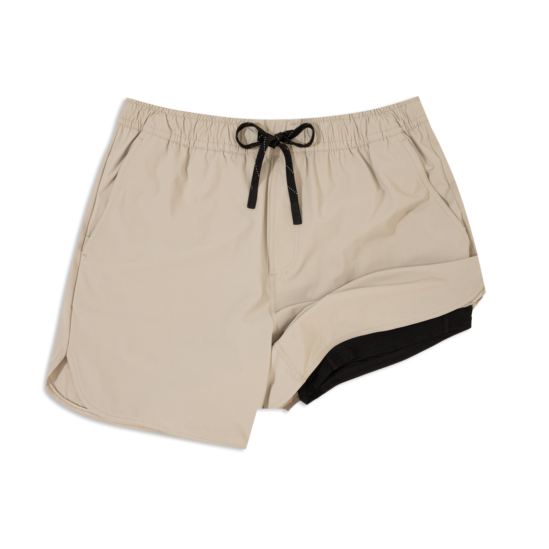 Echo Short Lined Khaki