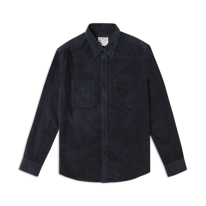 Everyday Corduroy Shirt Black front