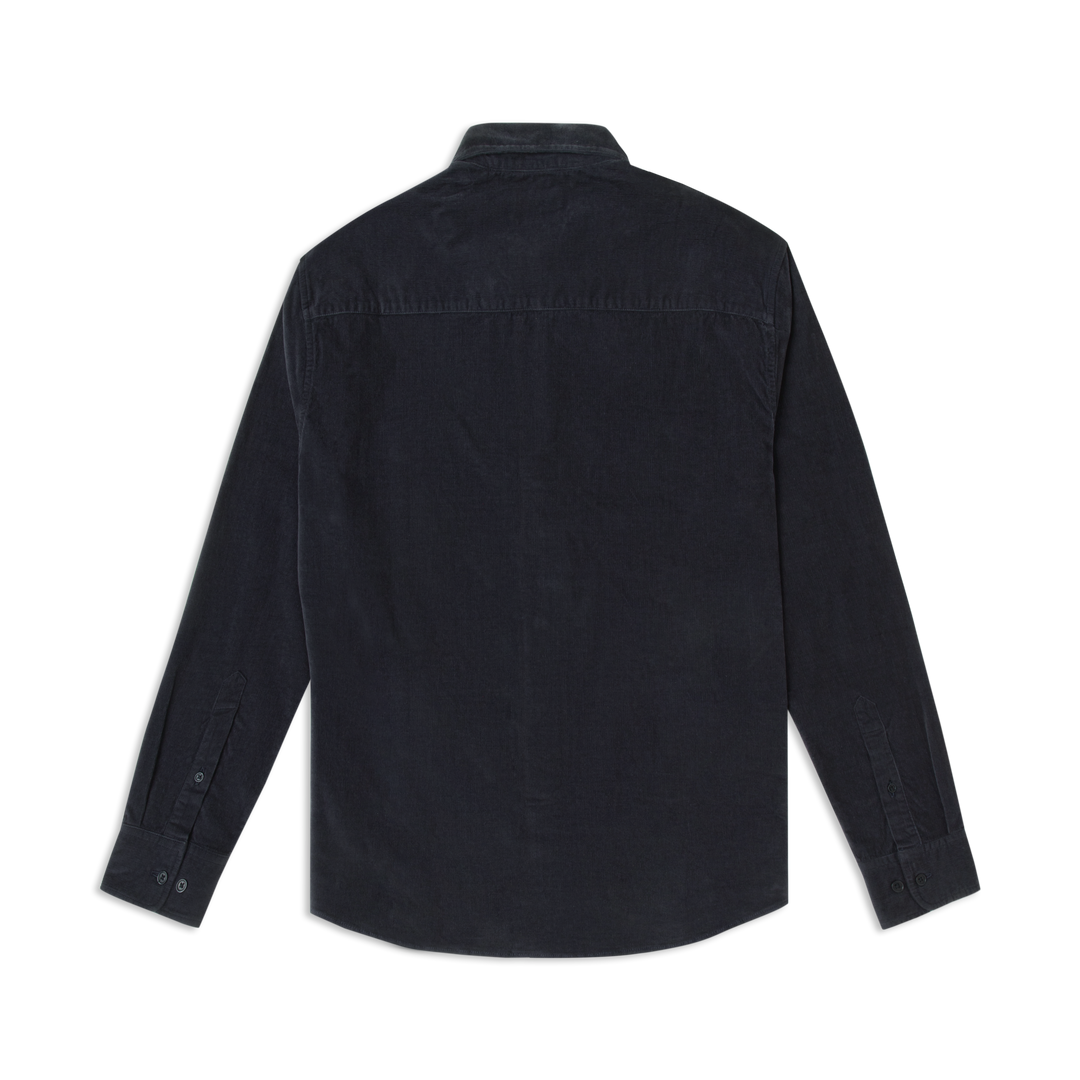 Everyday Corduroy Shirt Black back