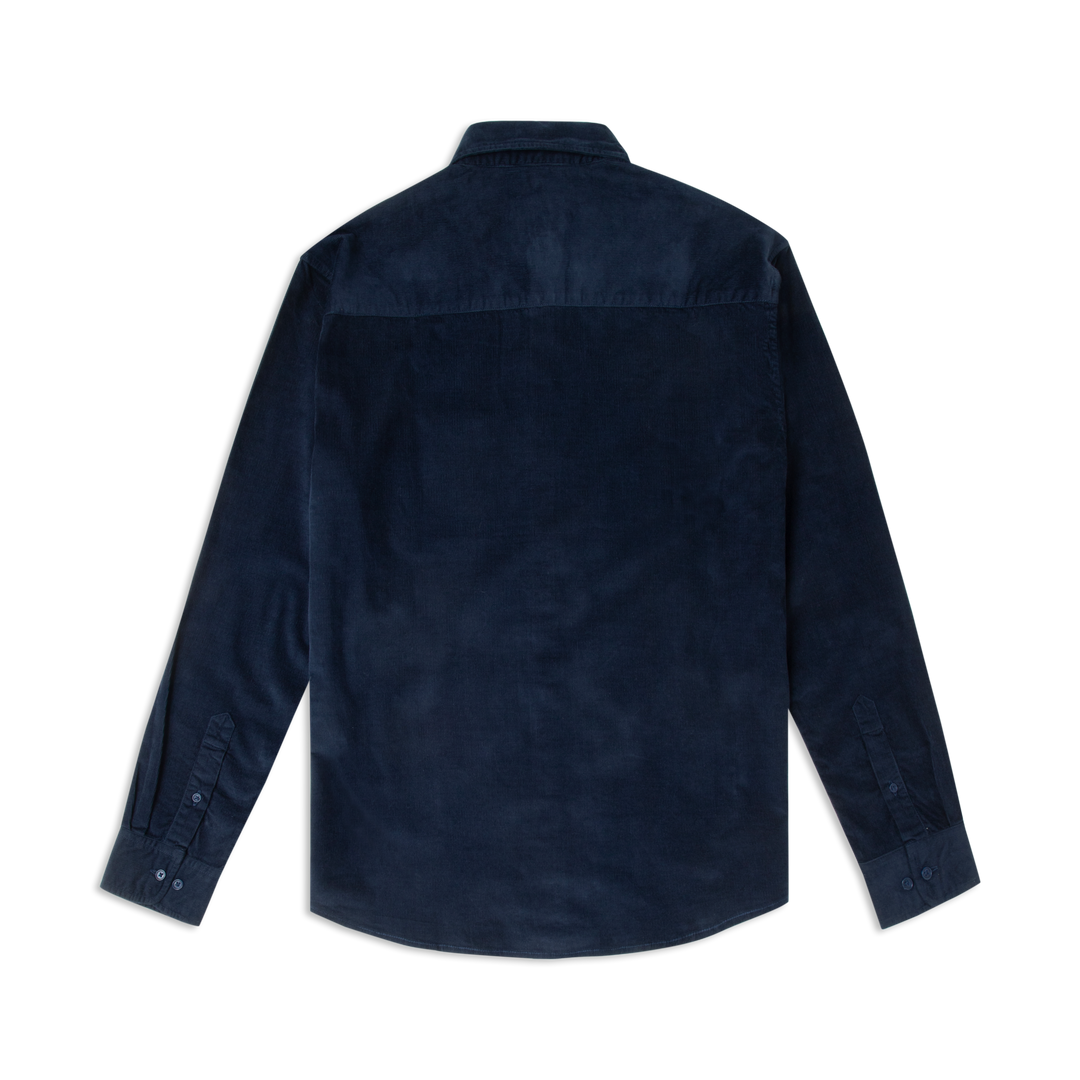 Everyday Corduroy Shirt Navy back