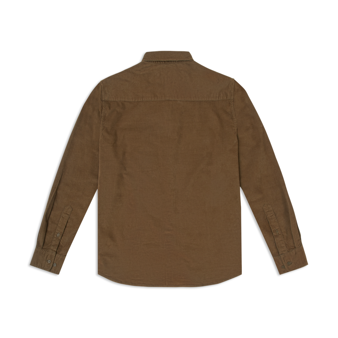 Everyday Corduroy Shirt Umber back