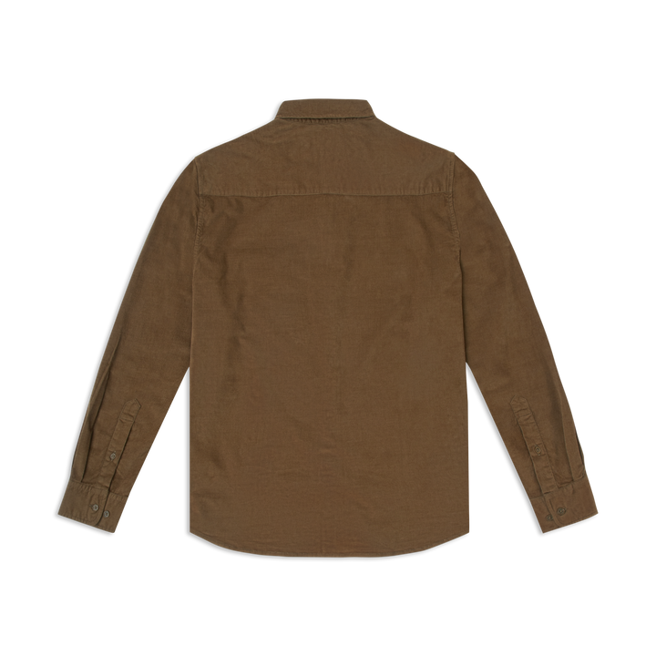 Everyday Corduroy Shirt Umber back