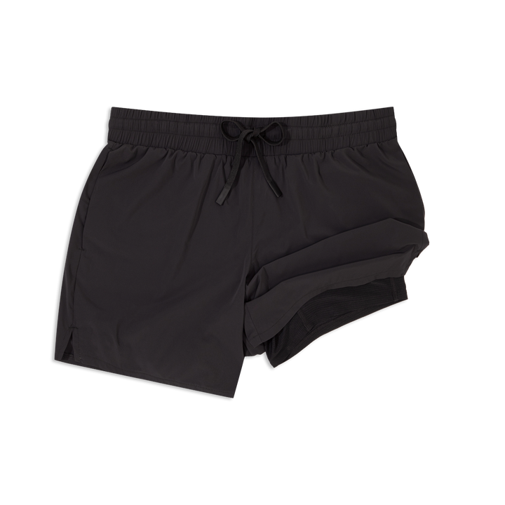 Field Short 5" Lined Black front with liner