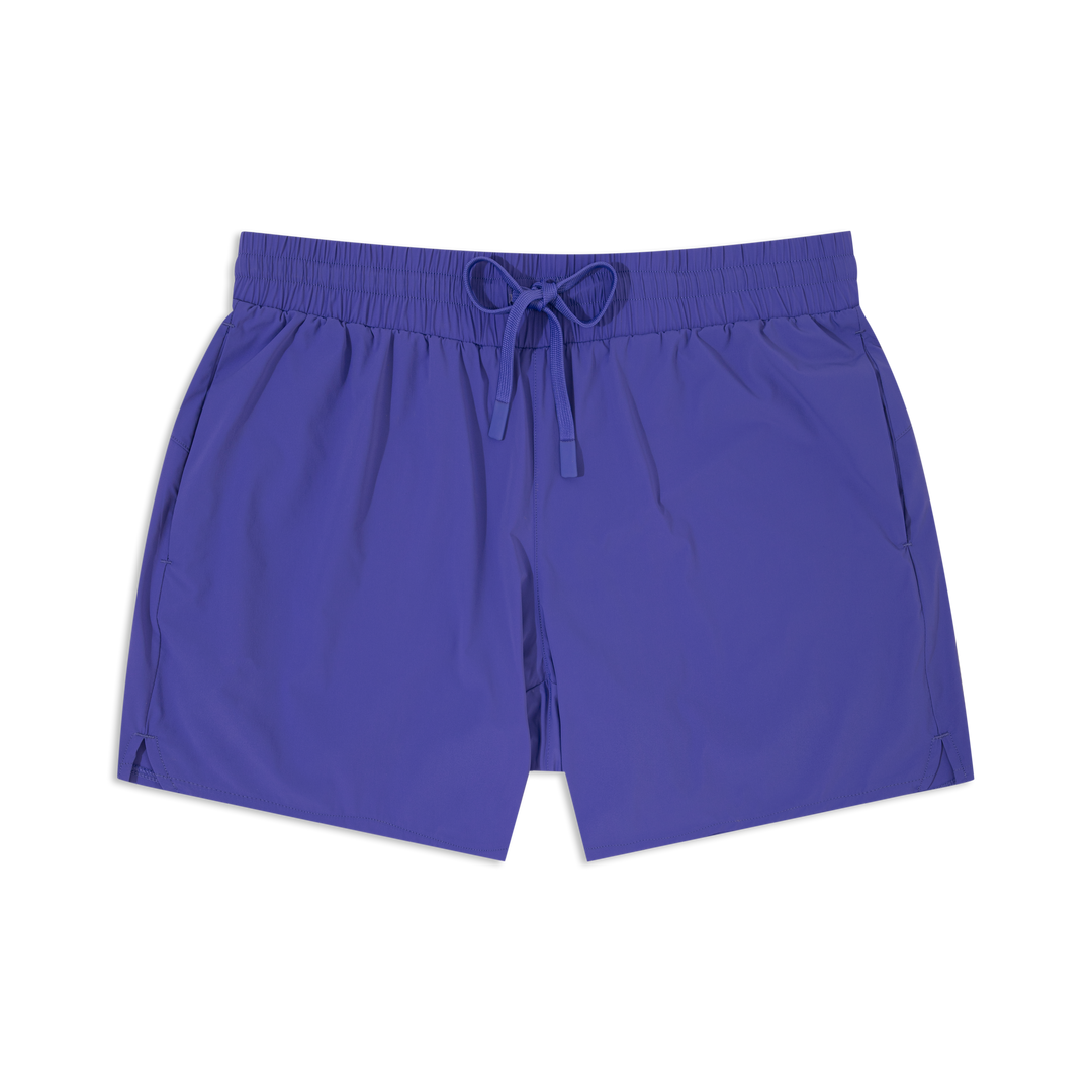 Field Short 5" Lined Bright Blue front