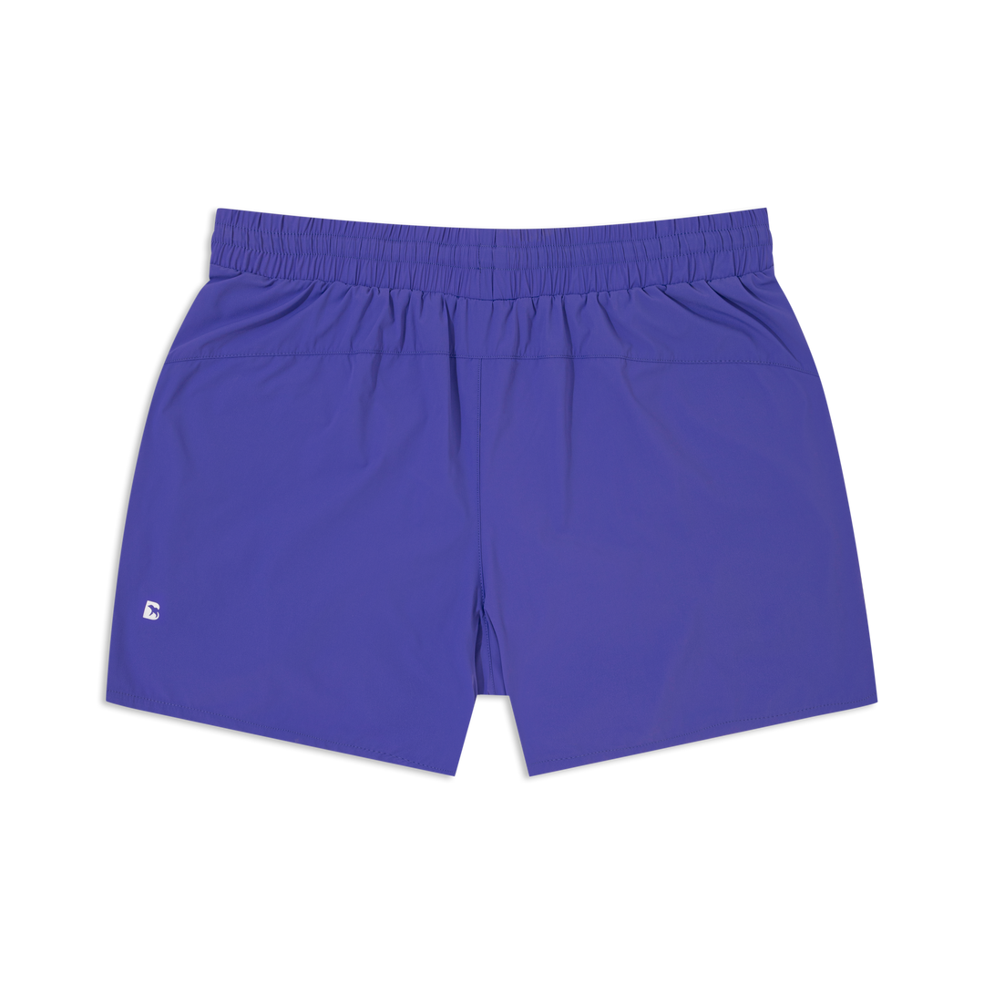 Field Short 5" Lined Bright Blue back