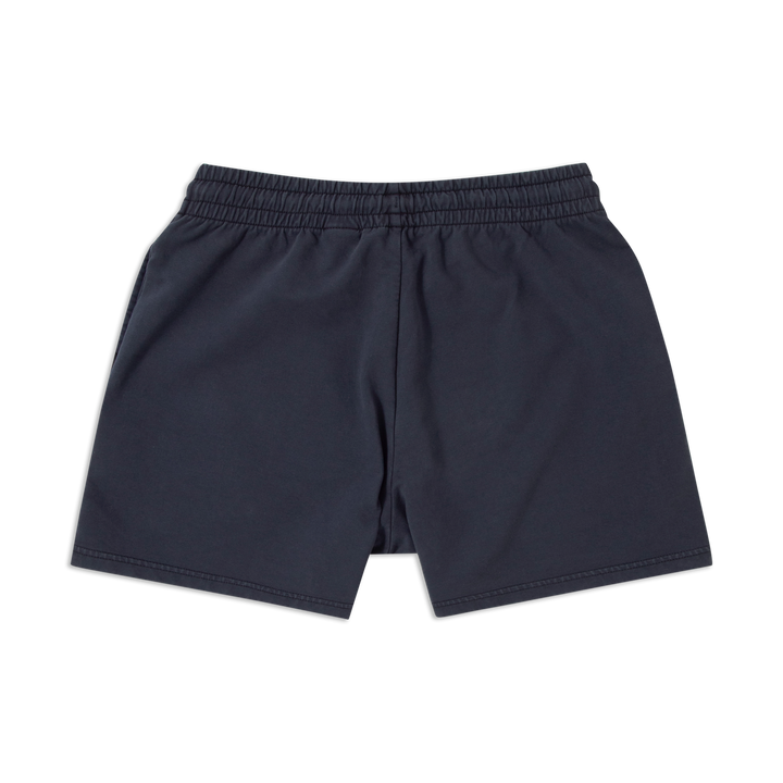 Lounge Short 5 Navy back flat