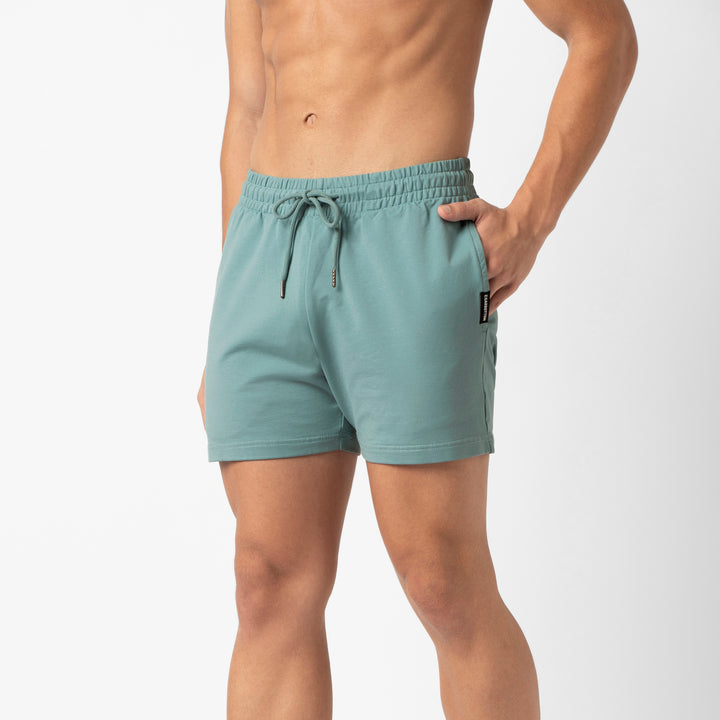 Lounge Short 5 Sea Glass side on model