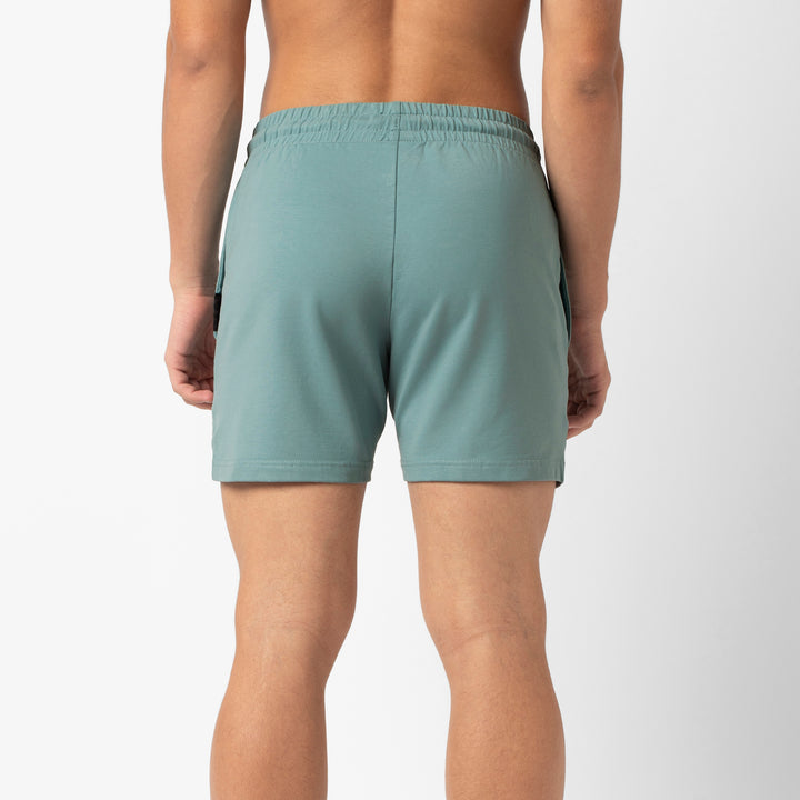 Lounge Short 5 back on model