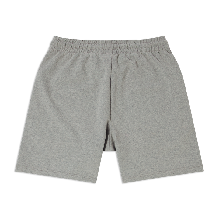 Lounge Short 7 Heather Grey back flat