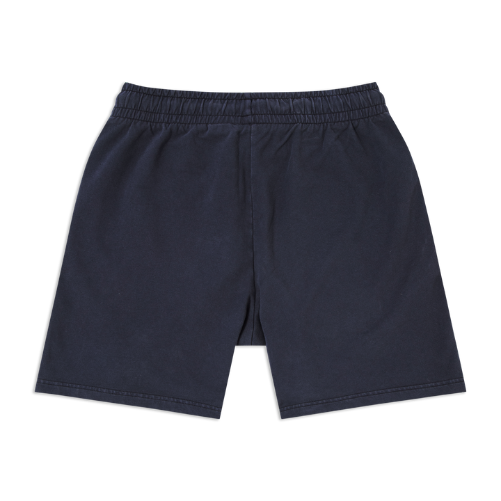 Lounge Short 7 Navy back flat