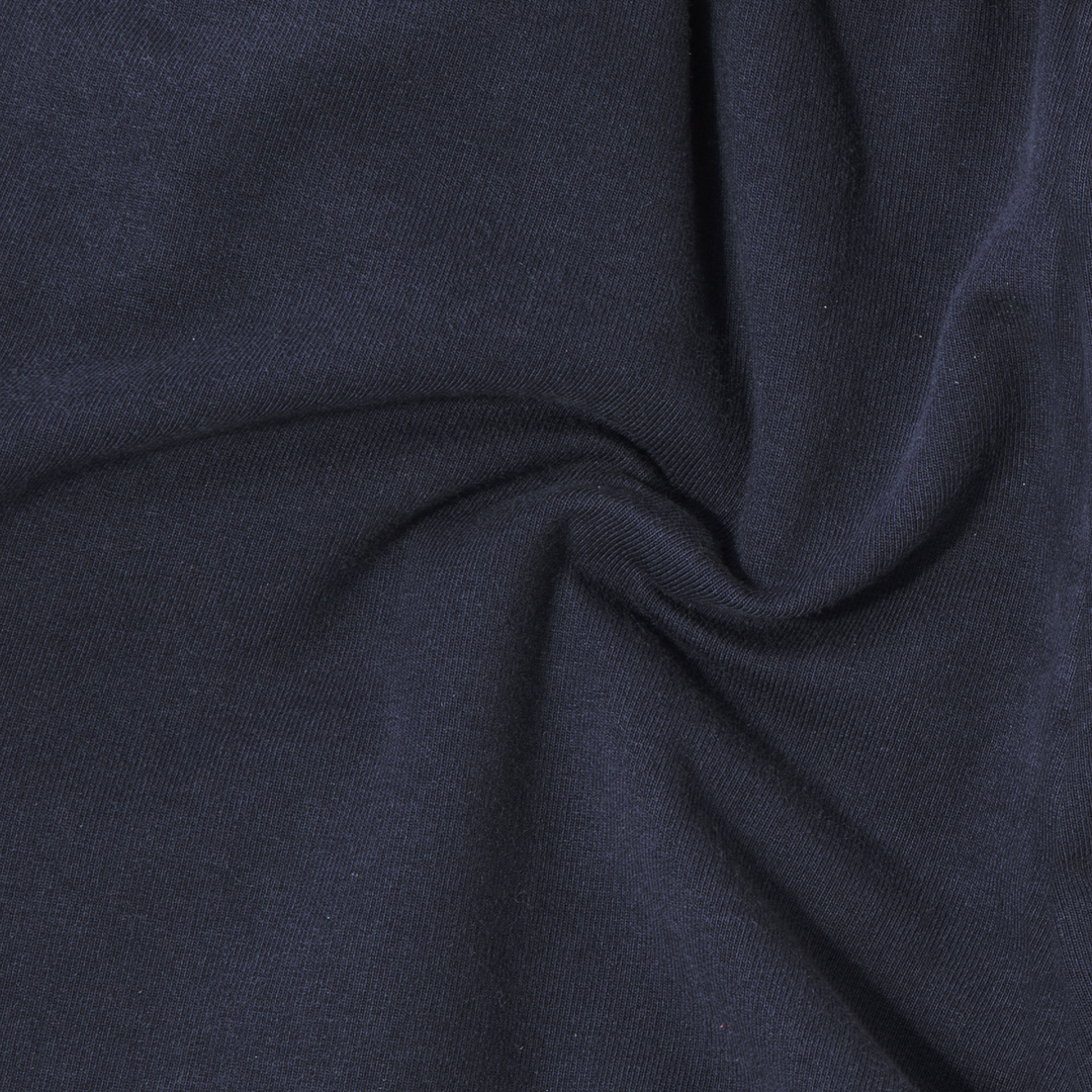 Lounge Short 7 Navy fabric detail