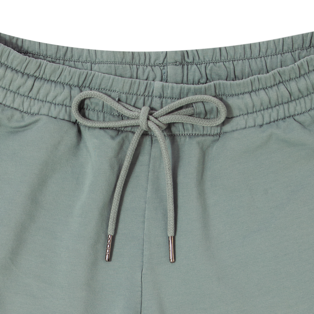 Lounge Short 7 Shark Grey close up flat