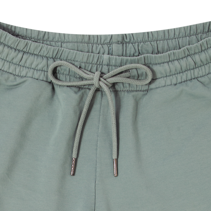 Lounge Short 7 Shark Grey close up flat