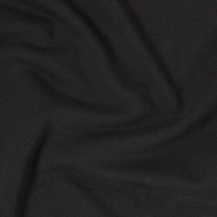 Lounge Crewneck Black close up fabric