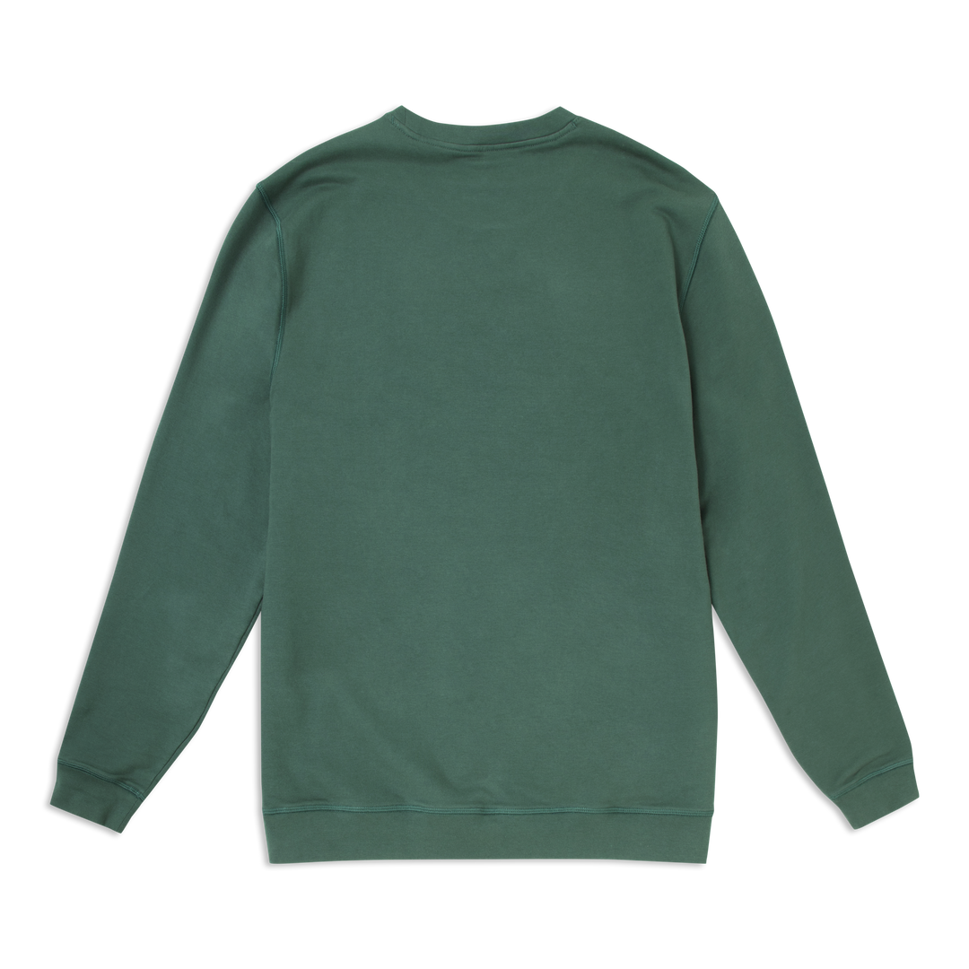 Lounge Crewneck Dark Sage back