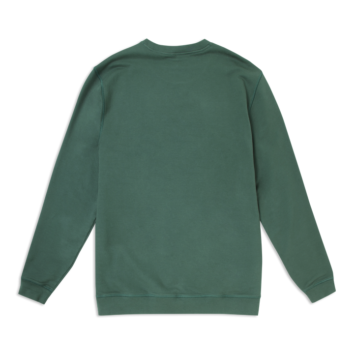 Lounge Crewneck Dark Sage back