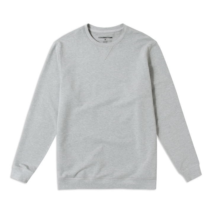 Lounge Crewneck Heather Grey front