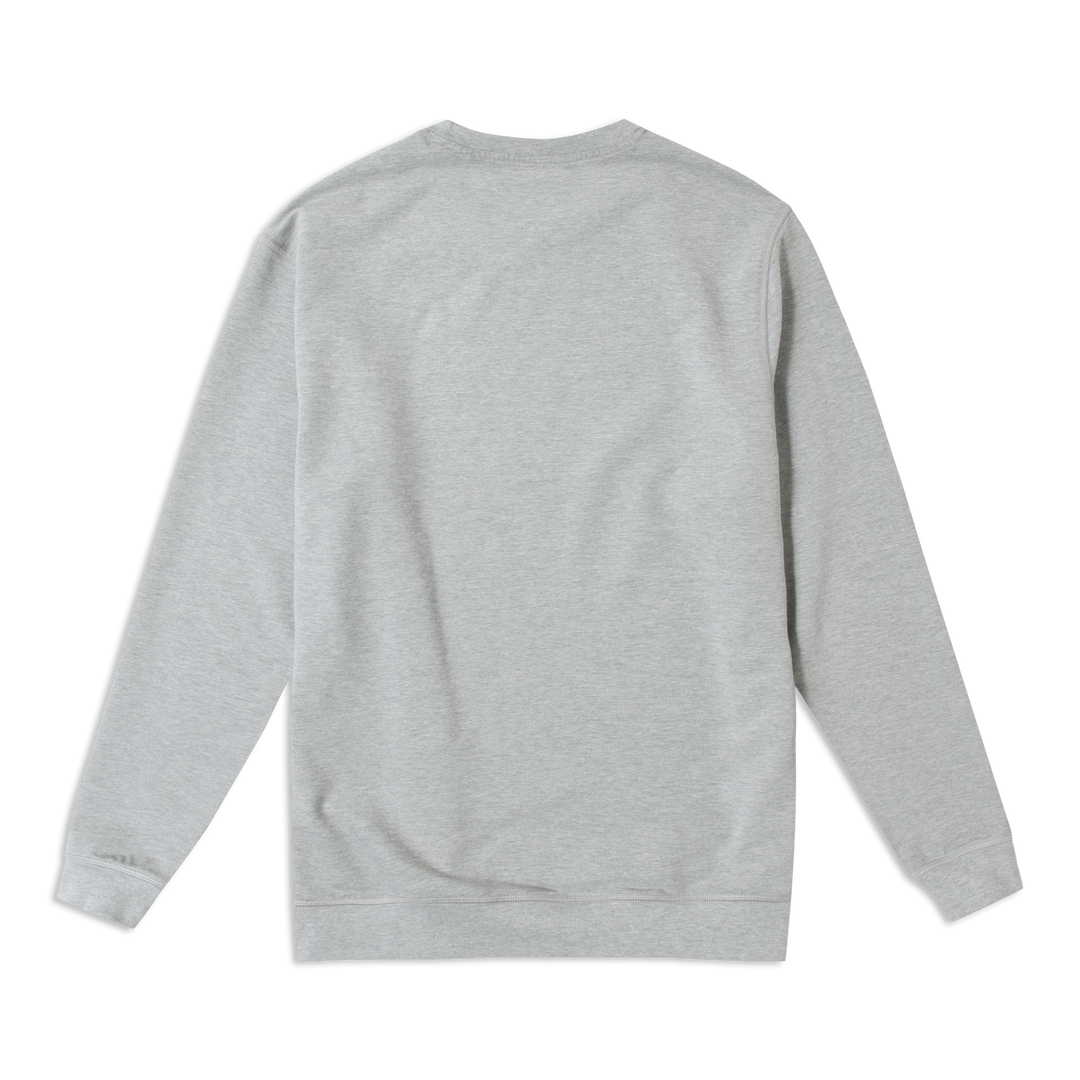 Lounge Crewneck Heather Grey back