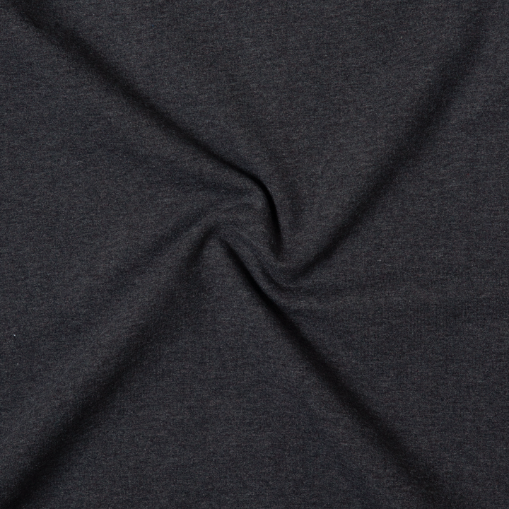 Lounge Crewneck Heather Shadow close up fabric