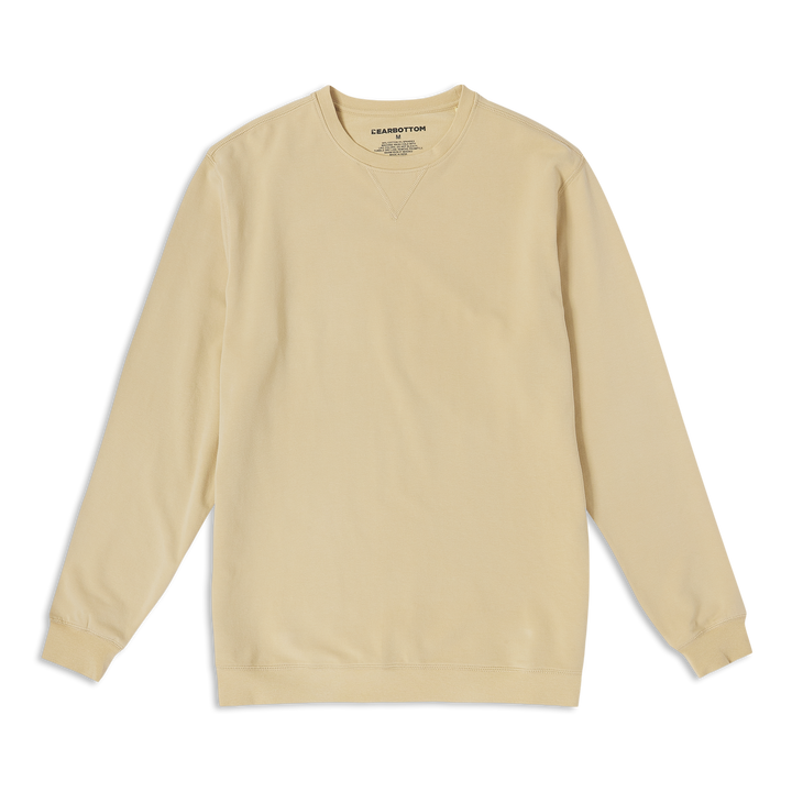 Lounge Crewneck Khaki front