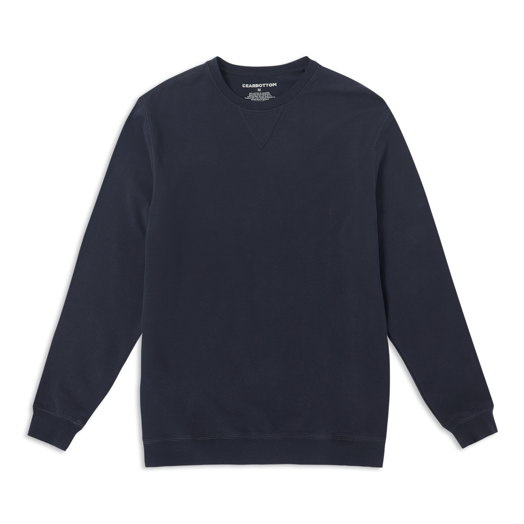 Lounge Crewneck Navy front