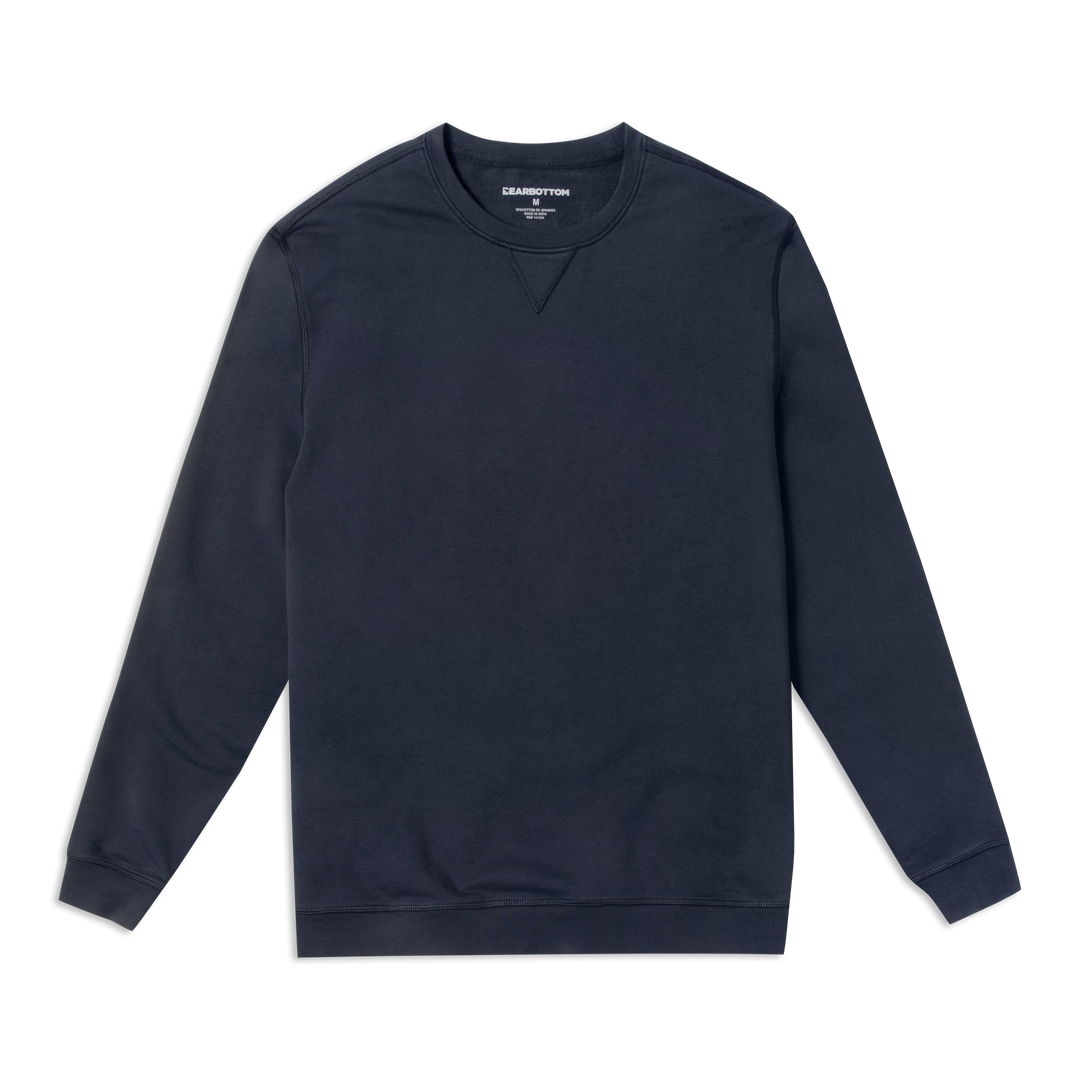 Lounge Crewneck Navy front