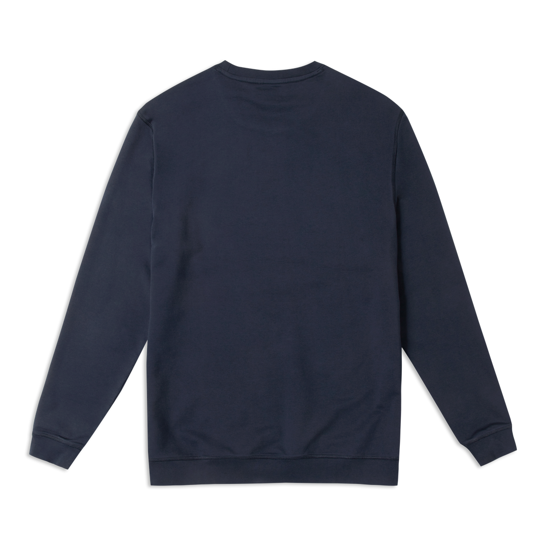 Lounge Crewneck Navy back