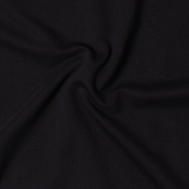 Lounge Hoodie Black close up fabric