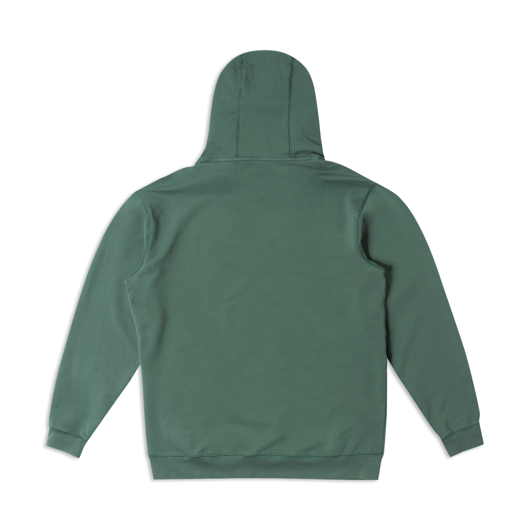 Lounge Hoodie Dark Sage back