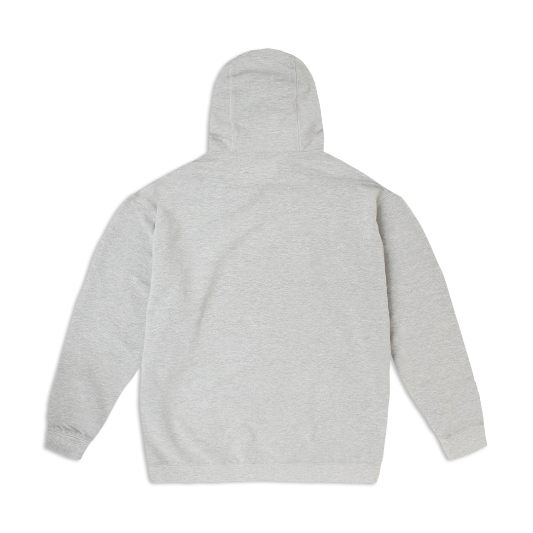 Lounge Hoodie Heather Grey back