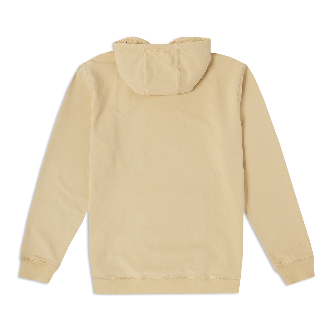 Lounge Hoodie Khaki back