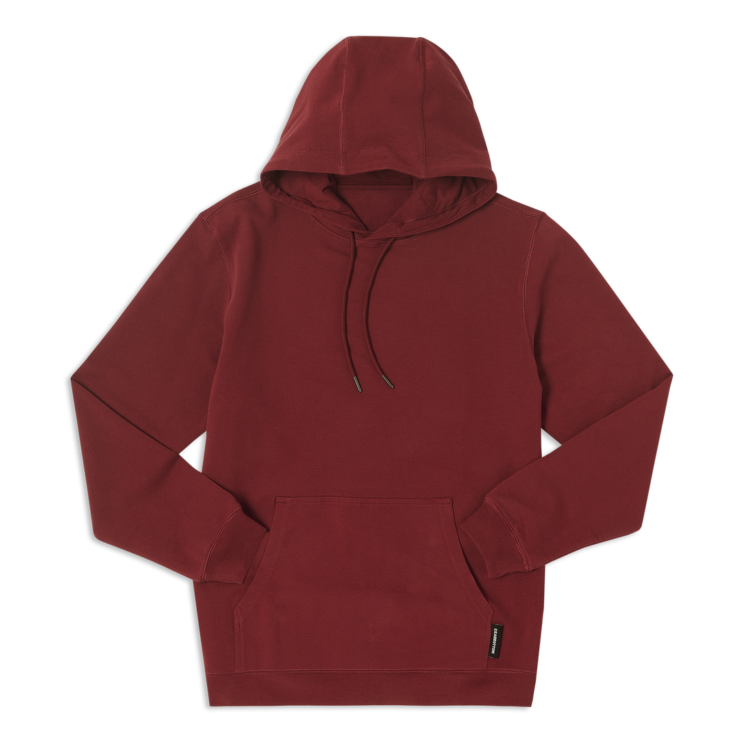 Lounge Hoodie Maroon front