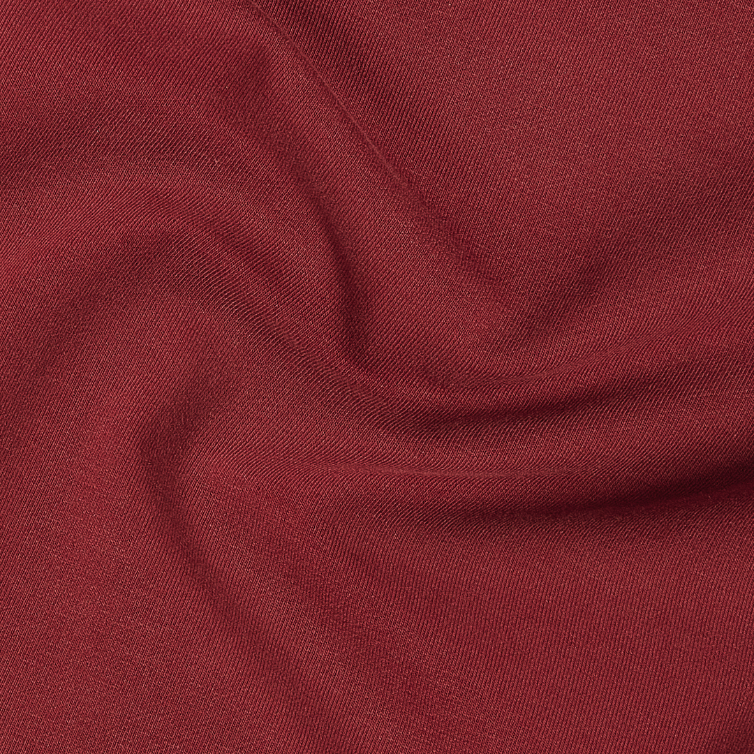 Lounge Hoodie Maroon close up fabric