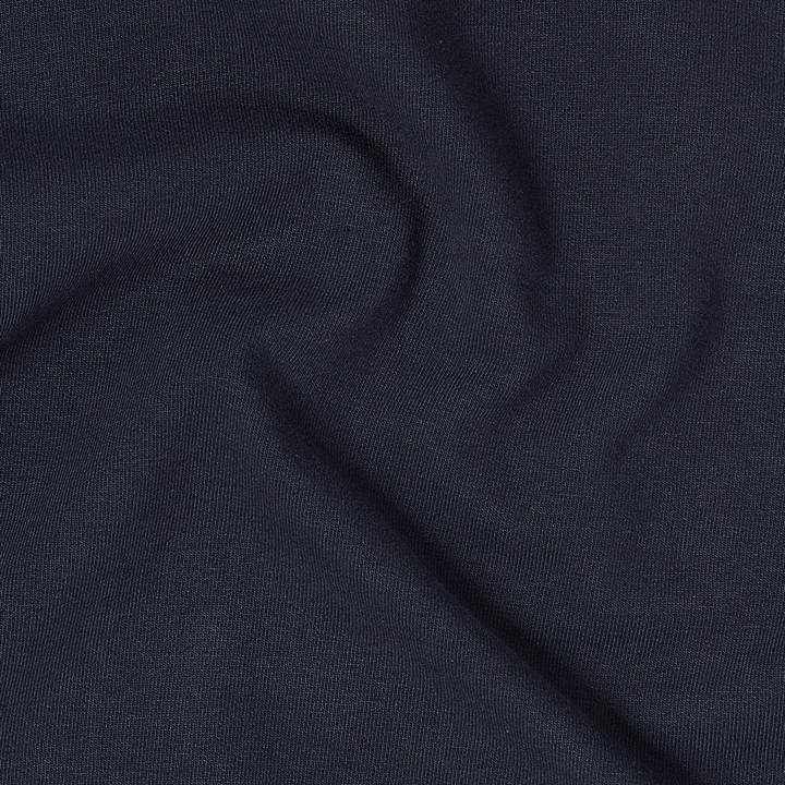 Lounge Hoodie Navy close up fabric