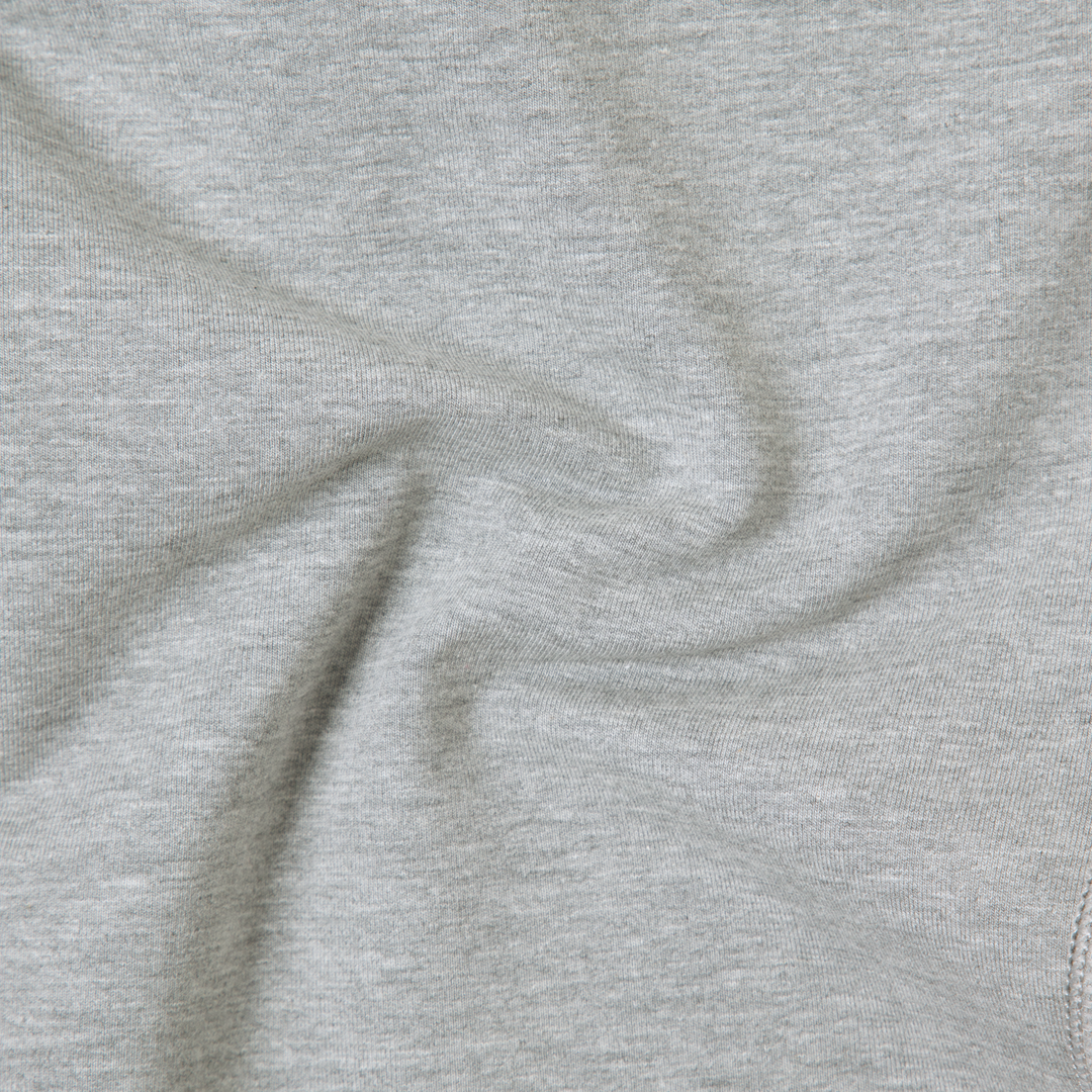 Lounge Jogger Heather Grey close up fabric