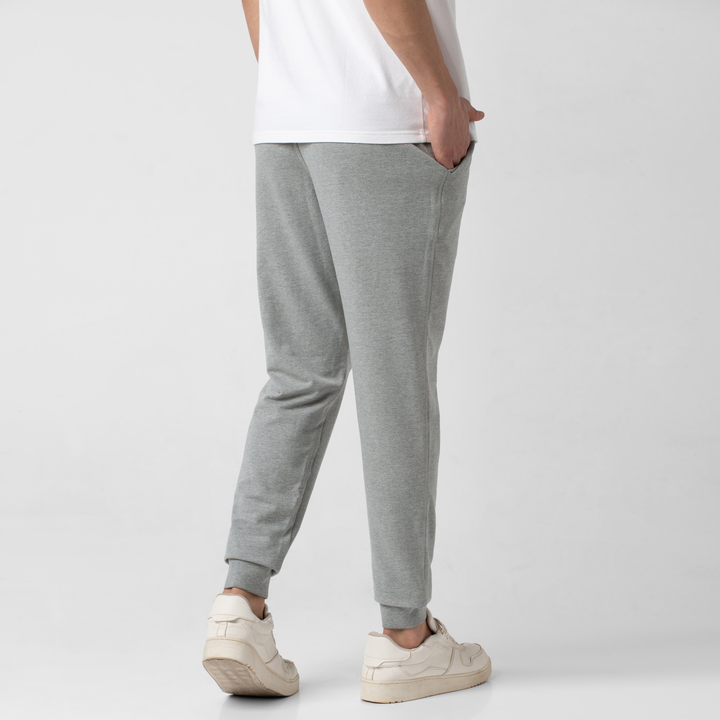 Lounge Jogger Heather Grey back on model