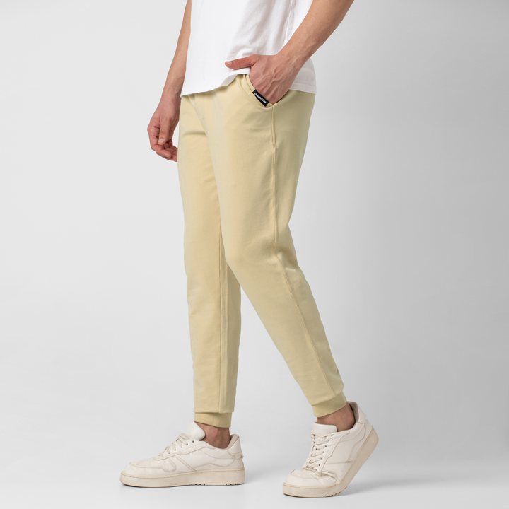 Lounge Jogger Khaki side on model