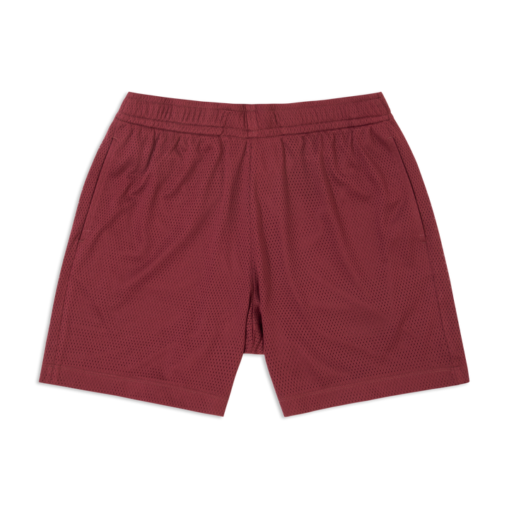 Mesh Short flay lay in Brick