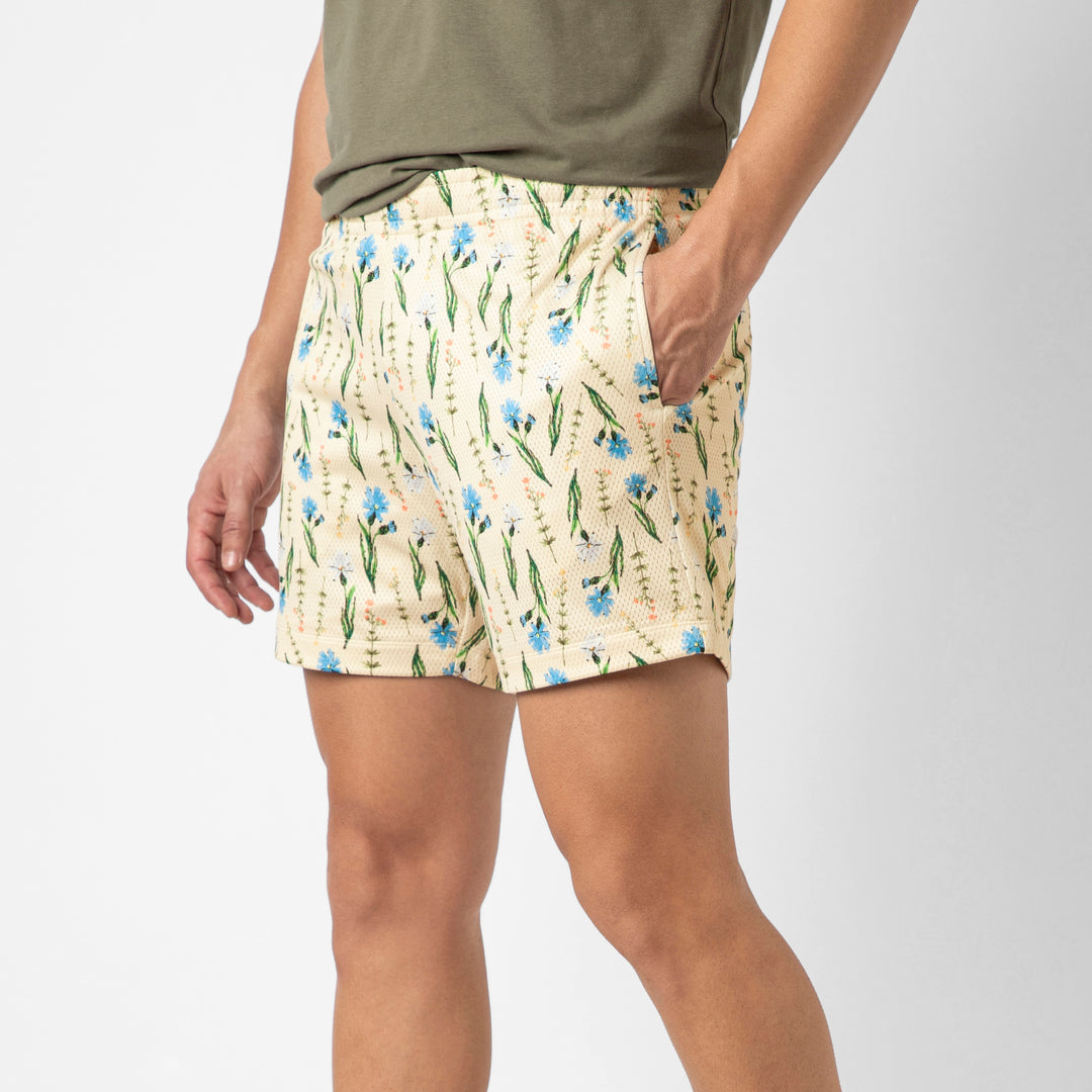 Mesh Short Garden side on model