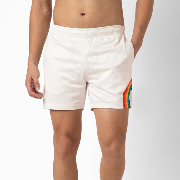 Mesh Short Pride front on model