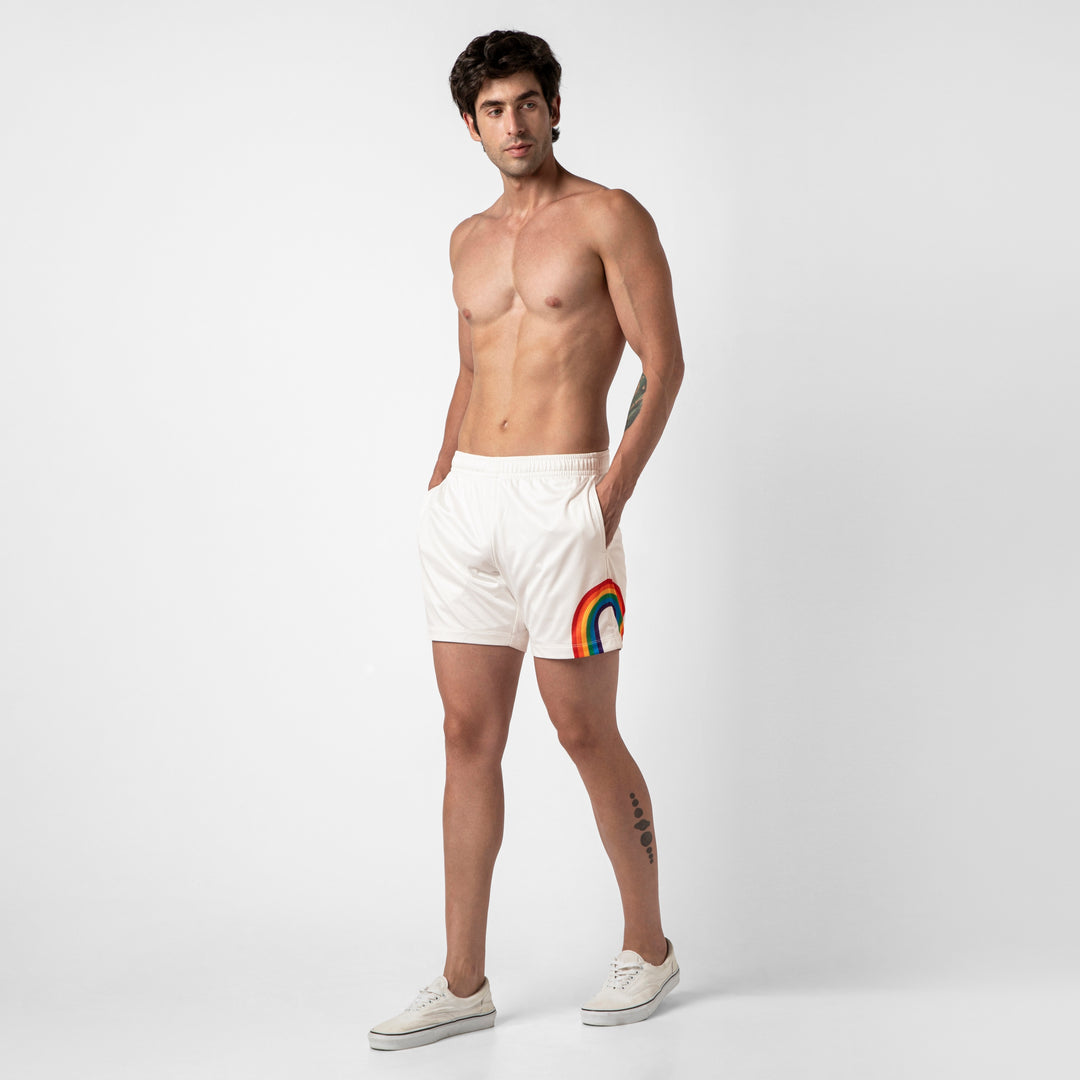 Mesh Short Pride full body on model