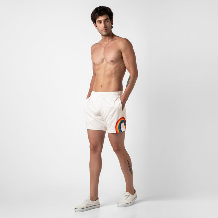 Mesh Short Pride full body on model