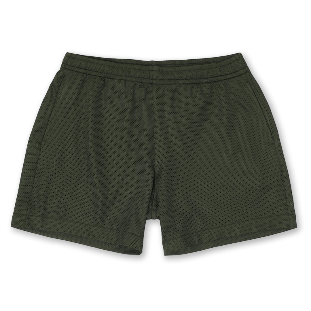 Mesh Short Military Green