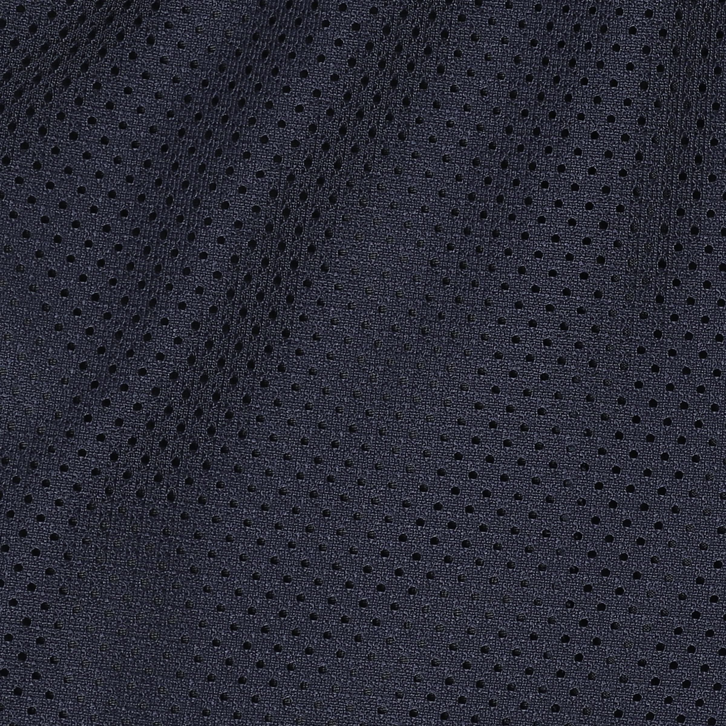 Mesh Short 5.5" Navy close up mesh fabric