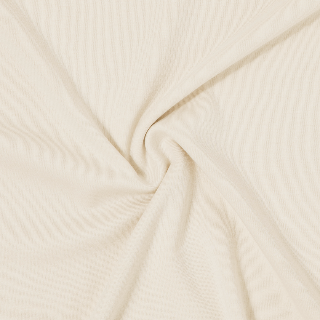 Midweight Supima Tee Bone fabric detail
