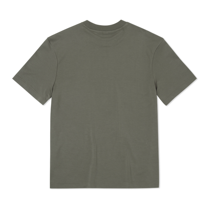 Midweight Supima Tee Graphite back flat