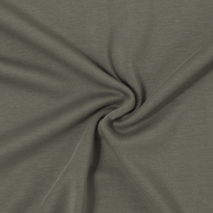 Midweight Supima Tee Graphite fabric detail