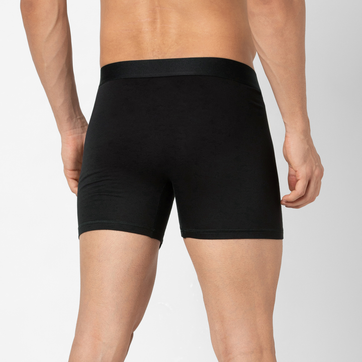 Modal Boxer Brief Black back on model