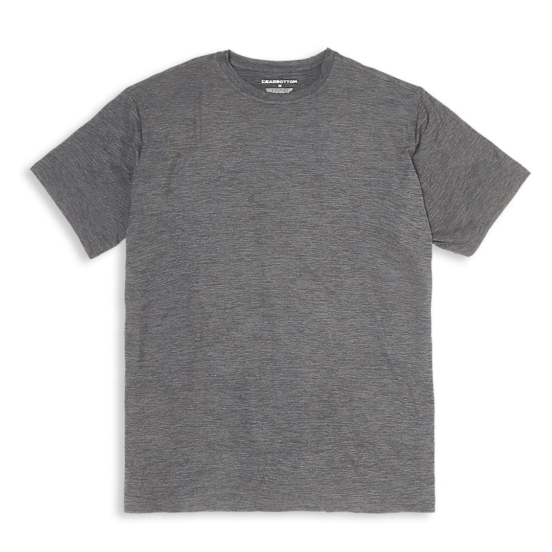 Tech Tee Coal flat front